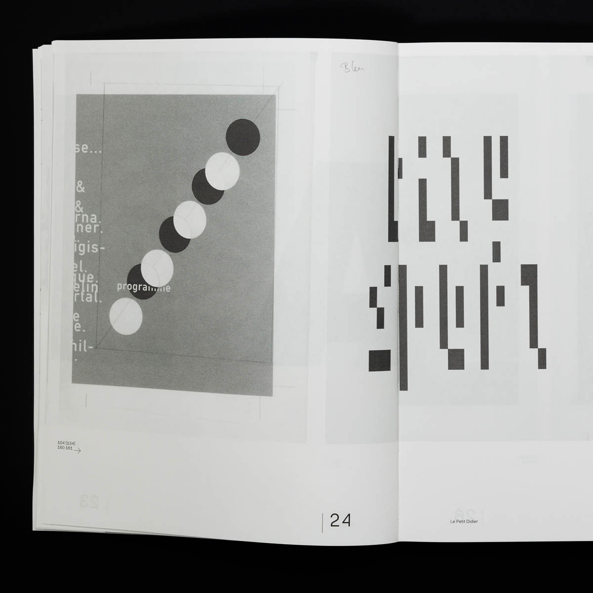 editions_205's tweet photo. Le Petit Didier

Retour sur 30 années de pratique du designer graphique Le Petit Didier. Un travail riche, libre et exigeant.

https://t.co/QXPXuD8uln

#Editions205 #LePetitDidier #Monographie #GraphicDesign #Typography #VaninaPinter #205tf #Bureau205 https://t.co/sqRrfKtNMW