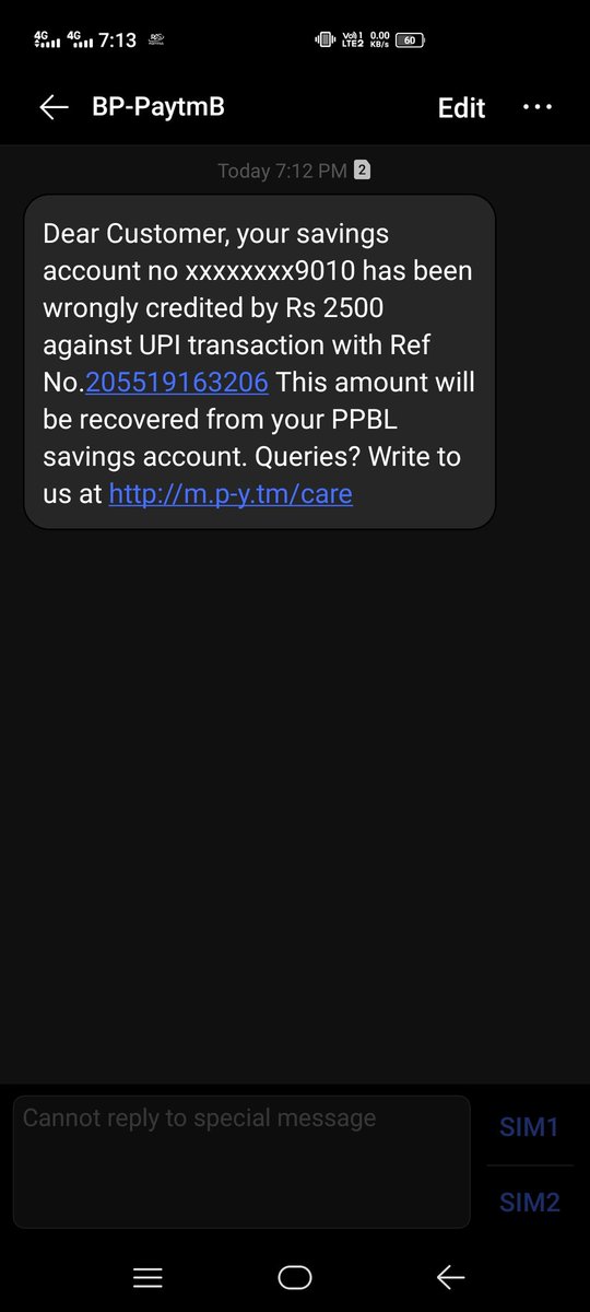 SmartNouman1's tweet photo. My account is blocked while 2500 has been deducted from my account still not unblocked my account @Cyberdost @Paytm @paytmbankcare @PaytmBank @Paytmcare Follow the steps to unblock my account https://t.co/DqIgbW4NXj