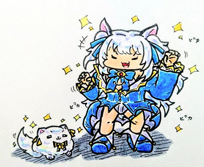 あっ!
色違いの魔王 が あらわれた!
#ルールル美術館 