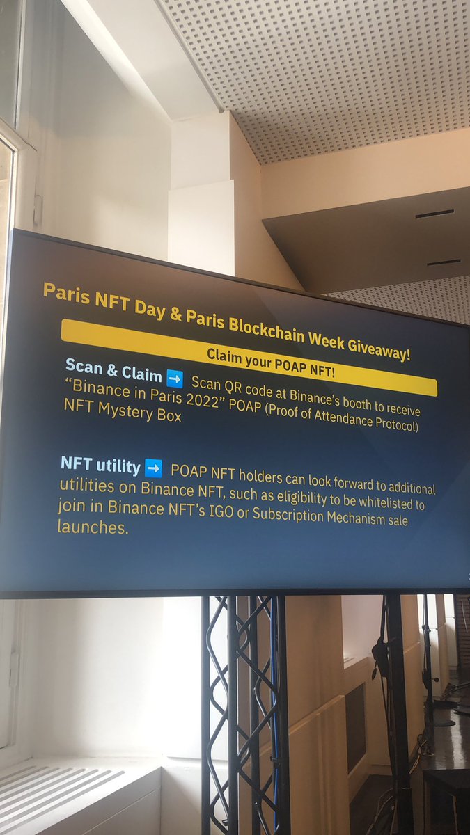 thedefi_club's tweet photo. Who wants POAP NFT from Paris NFT day ? 🎉 Retweet &amp; Fav &amp; follow this account to get it https://t.co/Qn2Zi7ZTQD