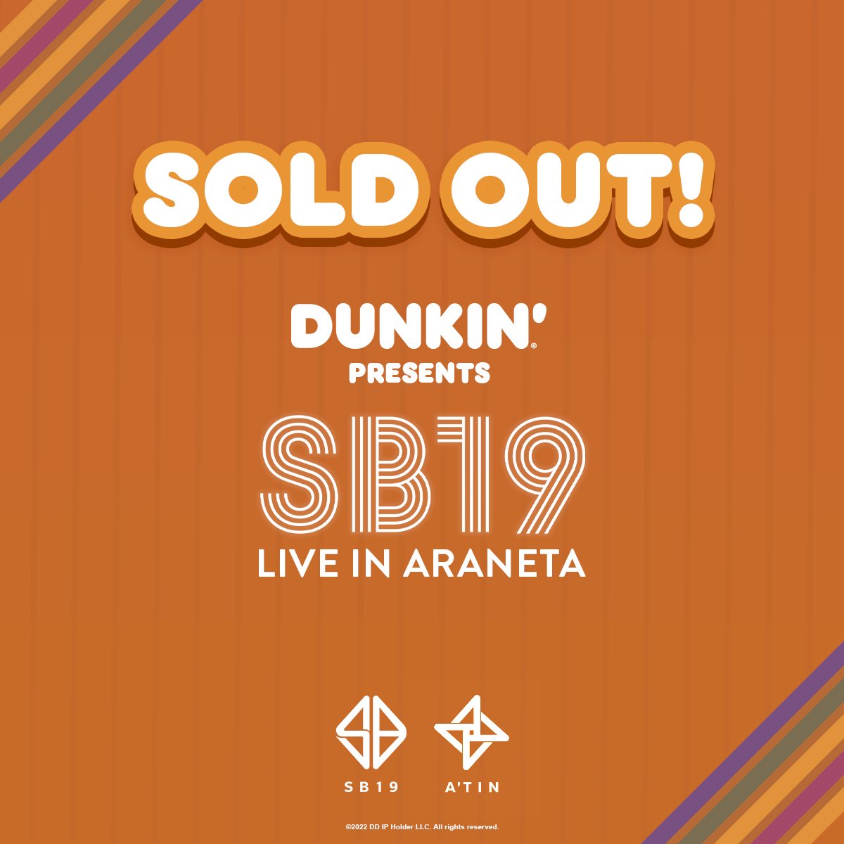 #DunkinPHSB19Concert #DunkinPH

Thank you for the support, A’Tin. See you on April 23,2022. 💙🥰