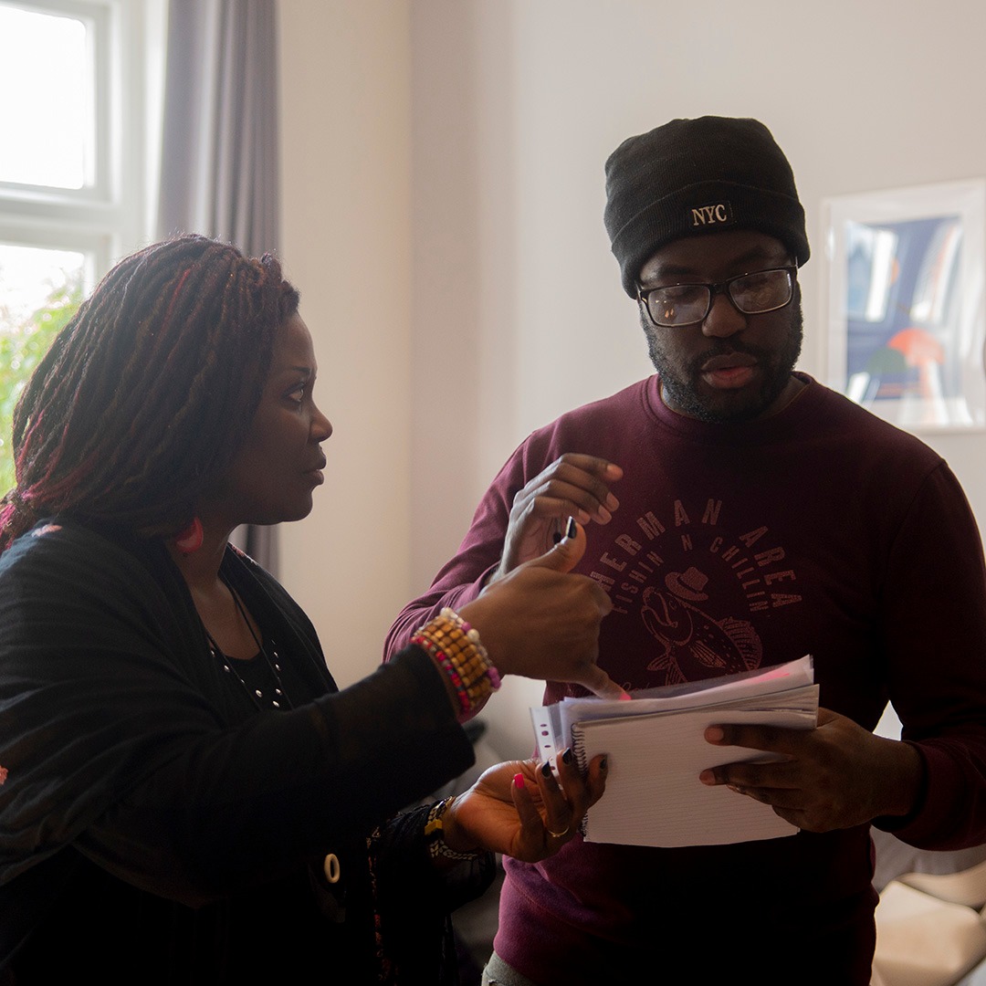 MayFilmworks's tweet photo. ODILE Pilot: Meet the Crew
Film Editor, Alioune Binaté (Ali) helped with #odilepilot, on set, as Runner and 2nd AD. Ali works full-time editing, but for any part-time, editing job requiring a bilingual editor (French & English), then, look no further, Ali is your best bet.😘 https://t.co/j8rDezhxfG