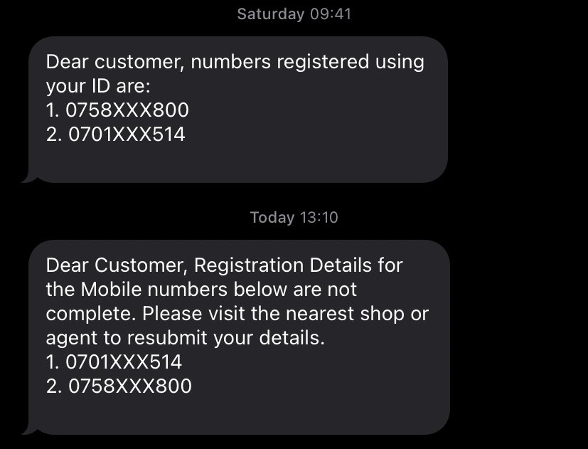 Excuse me <a href="/SafaricomPLC/">Safaricom PLC</a>, kwani what has happened between Saturday and today?