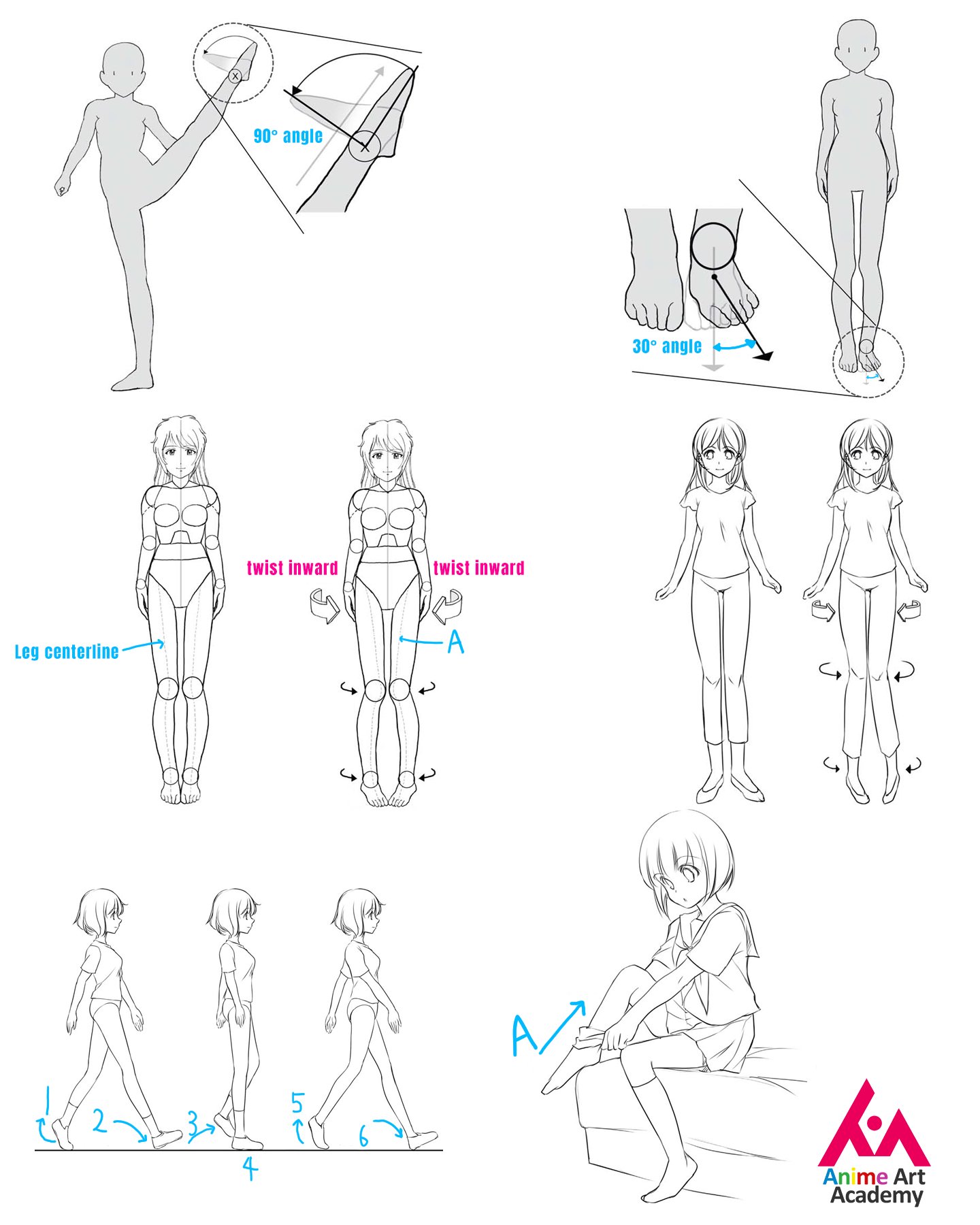 anime leg tutorial