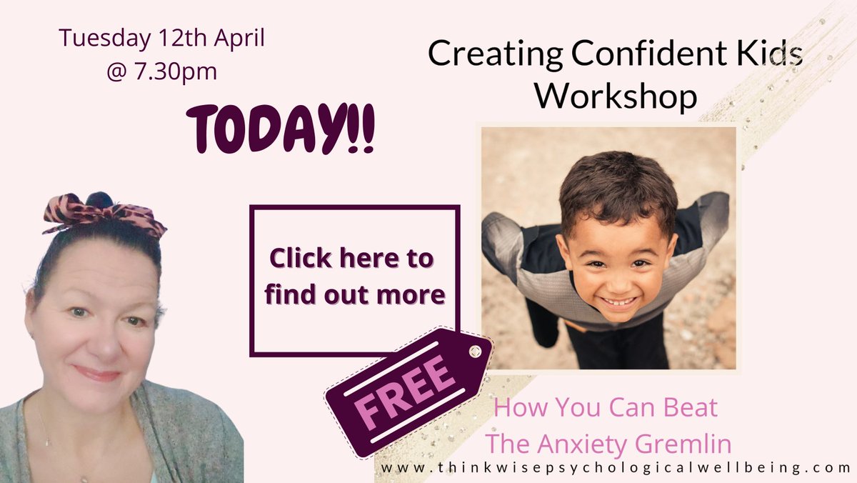thinkwisecoach's tweet photo. It's TODAY!!

https://t.co/UEIWWEJSAq

#freeworkshop #free #kidsmentalhealth #anxiety #parentingtips https://t.co/ospbEscF9t