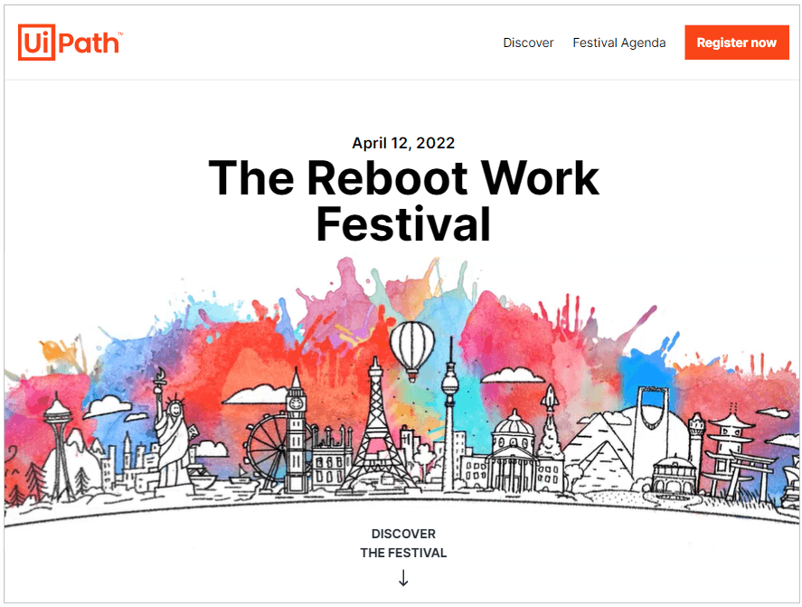 AfeAraromi's tweet photo. The @UiPath #RebootWork Festival (EMEA region) is live!

https://t.co/MRFfAqzQqv

#uipath #uipathcommunity #rebootworkfestival https://t.co/DBVjtQtDkh