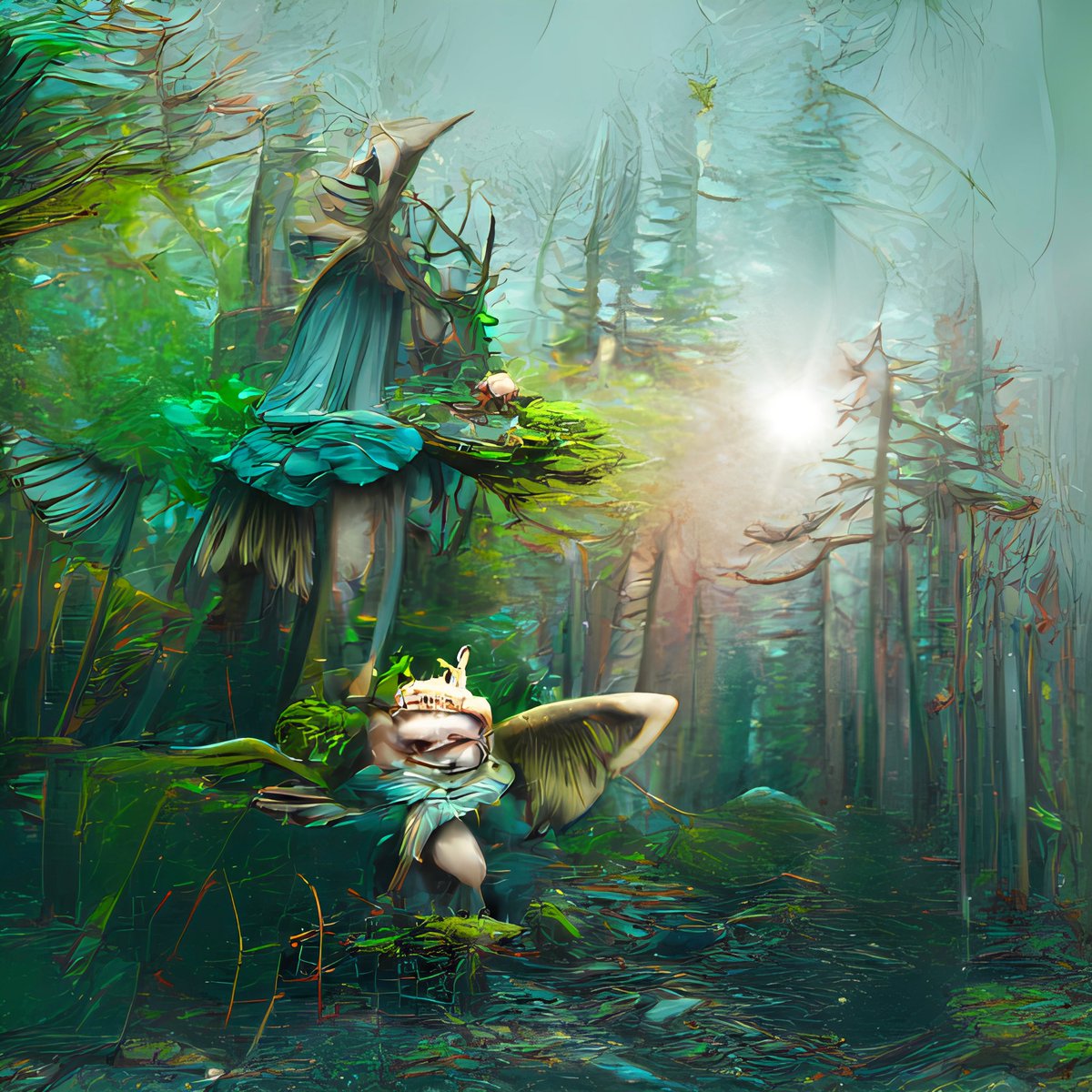 wicganai's tweet photo. Guess who doesn't play nice with others? Meet Grumpy Fairy #4- Collectible #transmutable #vqganclip as #cleannft on @objktcom across the #Tezos blockchain with #tezoscommunity #AIArtists #objkt #NFTCommunity #nftart -
https://t.co/utbXED5Iw5 https://t.co/OFYnbwgQLJ