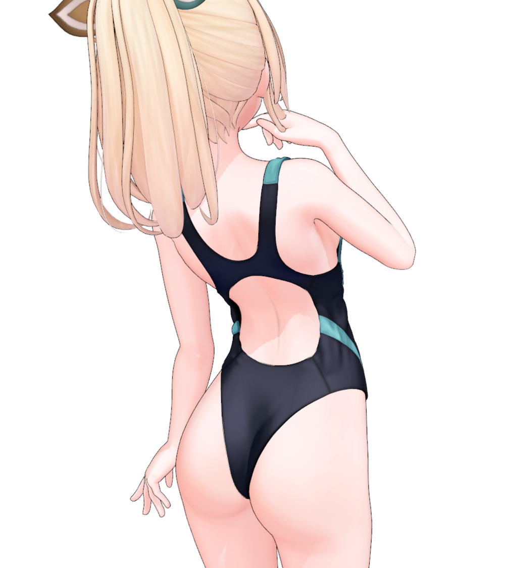 ・競泳水着作成
通常衣装の調整から目を逸しつつ😇
今回は競泳水着を作ってみました～🤗
シワ多めにしてみました
こういう衣装はウェイトが楽で良き 