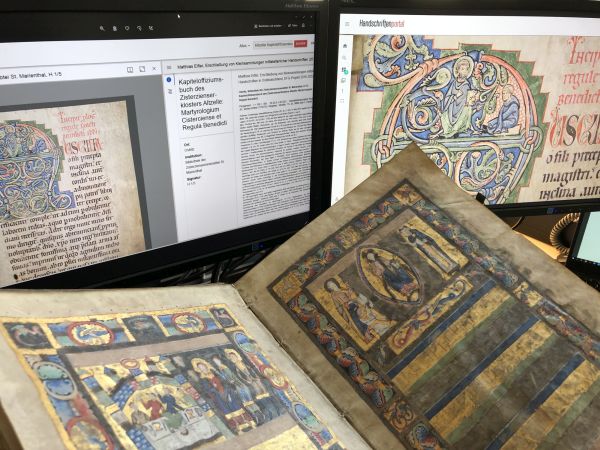 Herzog August Bibliothek (@hab_wf) on Twitter photo Mit den Kooperationspartner*innen @sbb_news, <a href="/bsb_muenchen/">Bayerische Staatsbibliothek</a> und <a href="/ubleipzig/">Universitätsbibliothek Leipzig (Archiv)</a> freut sich die #HAB_WF über die Millionenförderung der <a href="/dfg_public/">DFG public | @dfg_public@wisskomm.social</a> für die Fortsetzung des Projekts #Handschriftenportal (<a href="/hsprtl/">Handschriftenportal</a>) und heißt <a href="/IBI_HU/">IBI der HU Berlin</a> im Projekt willkommen. Mehr: bit.ly/3jsSYTt Mit den Kooperationspartner*innen @sbb_news, <a href="/bsb_muenchen/">Bayerische Staatsbibliothek</a> und <a href="/ubleipzig/">Universitätsbibliothek Leipzig (Archiv)</a> freut sich die #HAB_WF über die Millionenförderung der <a href="/dfg_public/">DFG public | @dfg_public@wisskomm.social</a> für die Fortsetzung des Projekts #Handschriftenportal (<a href="/hsprtl/">Handschriftenportal</a>) und heißt <a href="/IBI_HU/">IBI der HU Berlin</a> im Projekt willkommen. Mehr: bit.ly/3jsSYTt