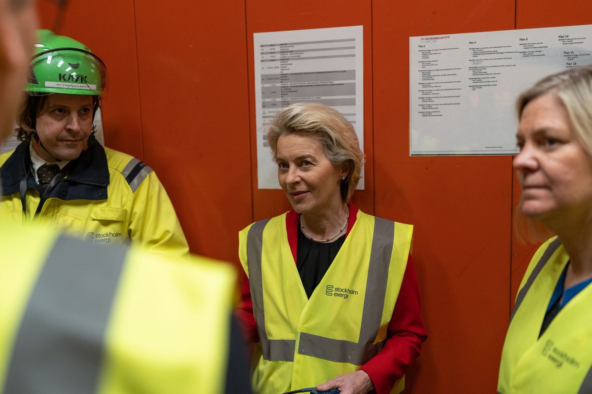An exciting day for NEGEM partner Stockholm Exergi, with visits from Ursula von der Leyen and Swedish PM, Magdalena Andersson, to recognize the importance of the valuable and essential research being undertaken.

Read more: bit.ly/3E3n09U