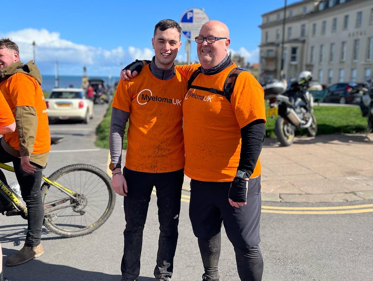 BothamsofWhitby's tweet photo. βοΈπ²βοΈπ²βοΈπ²βοΈπ²
We were delighted to provide David and his riders (not forgetting Jerry the dog!) with their half-way stop snacks...Sausage Rolls & Flapjacks!
Well done TeamBamf - fantastic Myeloma Charity Bike Ride!
@MyelomaUK
#myeloma #charity #teambamf #bothams #whitby https://t.co/AMeFiNnLkw