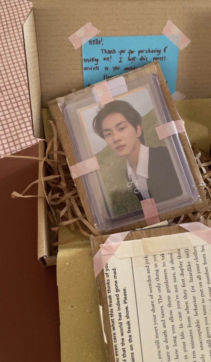 wonienja's tweet photo. ・❥・ #ifobuys | #boughtfromjas
salamat @jakeprio_ napauwi mo ang aking soaper prio pc! thanks also for the feeebies, smooth transaction and v secure packaging! til next time! ✨🍃 https://t.co/r5EfBfPu6V