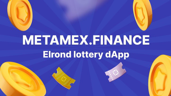 🔥A powerful new feature is now LIVE : The $EGLD Lottery🔥

Tickets only cost $5, and you only need ONE to win. Draws will happen every 8 hours. 

🎟👉 metamex.finance

Feeling lucky ?🍀 

🎉Like, Retweet &amp; tag 3 friends to win 1 $EGLD