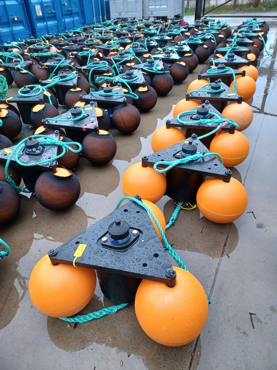 ScotGovMarine's tweet image. Fish tracking receivers all set up &amp;amp; ready to collect data on how fish behave around wind turbines in the #MorayFirth for the #PrePAREDProject

#trackingnotslacking 🐟🐟

Funding by: @TheCrownEstate, Offshore Wind Evidence and Change programme, @CrownEstateScot