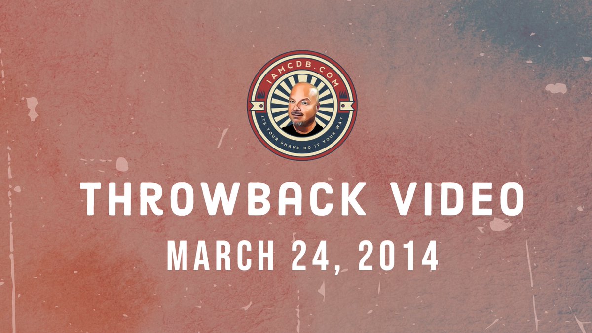 RealCDB's tweet image. New throwback video up on IAMCDB.com or the link here:  youtu.be/3Sw9gCtbQd0 #wetshaving #IAMCDB #ShaveTalk