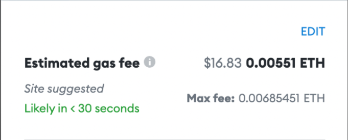 These gas fees are insanely low. Much appreciation to our devs.

 #NFTCommunity  #nfts #nftdrop #nftlaunch #nftcommunity #presale #whitelist