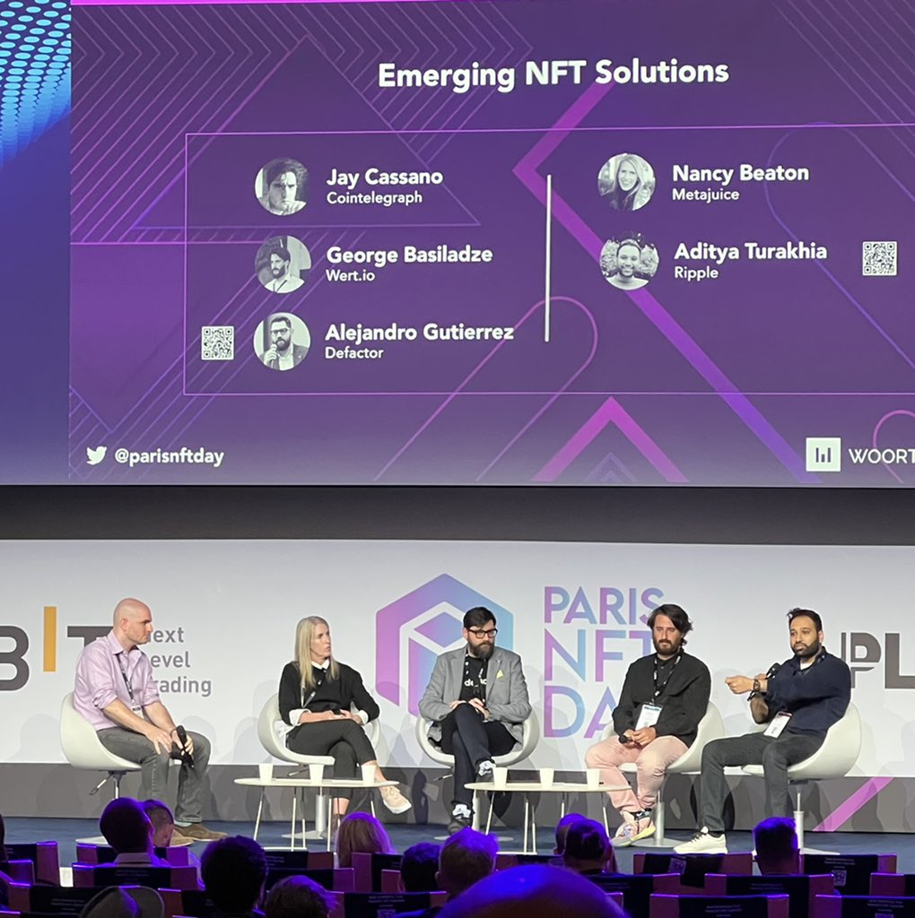 .@aditya_turakhia, Director of Institutional Markets, spoke at #PBWS2022 on the future of NFT solutions and the need for trust, accessibility and interoperability. #ParisNFTDay