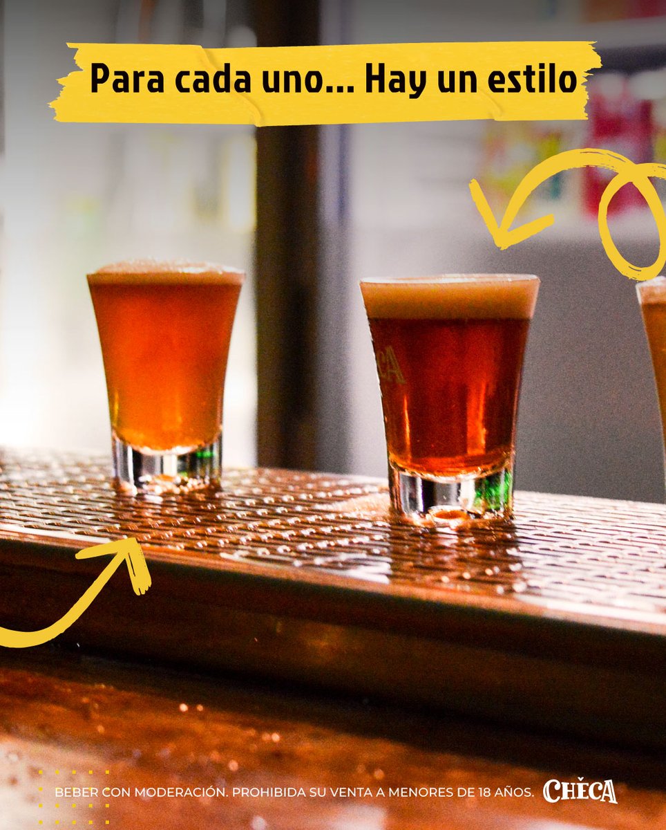 ¿No sabes aún cuál es tu #Checa favorita…? ¿O no conocés todas las que hay? 🍺 Tranqui, nadie nos apura y podés tomarte todo tu tiempo para conocer una a una hasta encontrar tu #favorita.