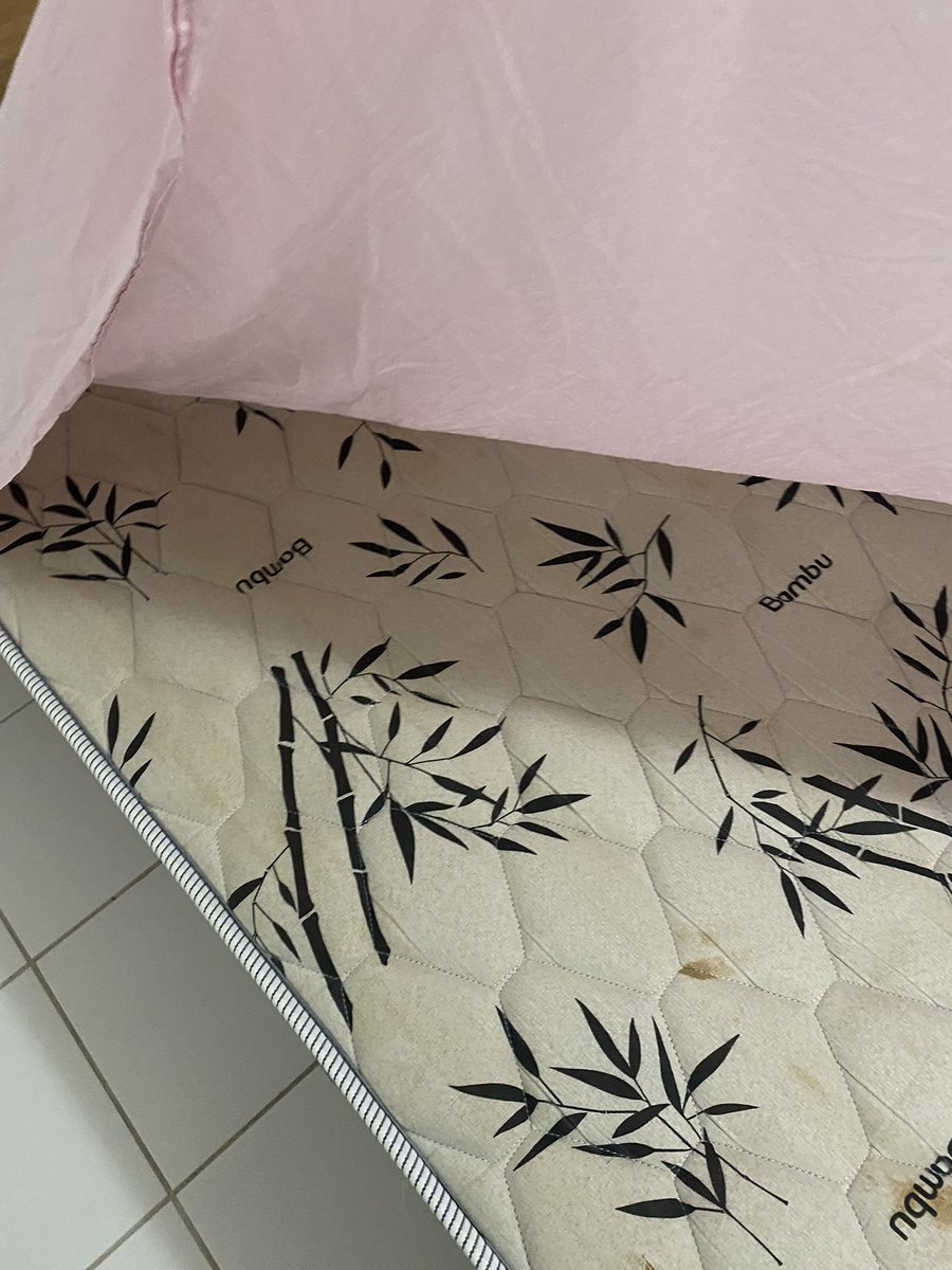 Wingifer's tweet photo. @bookingcom Speechless and appalled that such an atrocity was allowed, these are #covid times #Unbelievable #unsanitary Rented a property with stained mattresses, just #unhygienic and #gross. @bookingcom refused to refund my money, still allowing others to rent. https://t.co/PTRJOi91pu