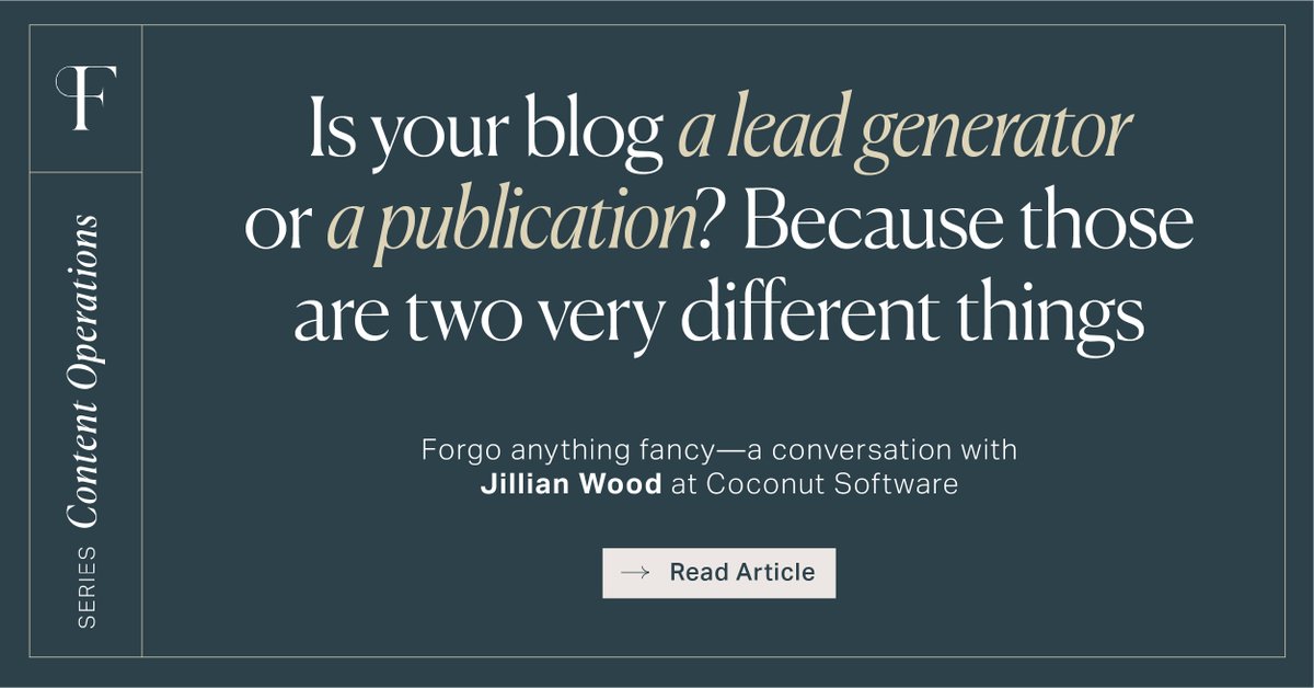 Every startup wants to publish like HubSpot until they see the price tag: fenwick.media/all-blog-posts…