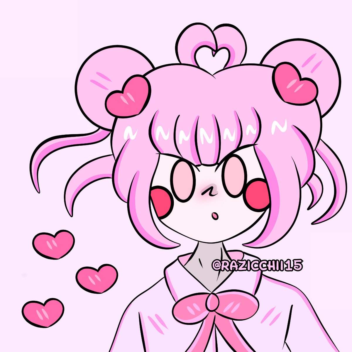 razicchii15's tweet photo. 💖 Likes/RTs are appreciated 💖
I drew Yana-chan but in pink version! 💗 I miss drawing her and I want to experiment with colors~ I shall draw her properly next time 🥰
#artph #digitalart #originalcharacter #oc #artshare #artplug #artistsupport #artistofsea #artsupport #cuteart https://t.co/AwVNLo5dZO