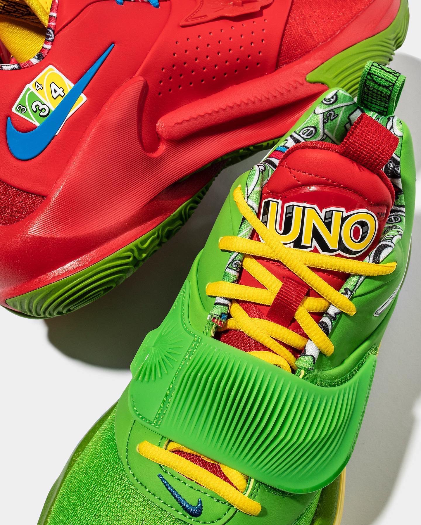 The Nike Mens Zoom Freak 3 'Uno' Shoes in University Red \u0026  Green Apple are releasing on April 16th at 11am at our East Northport  Location on a first