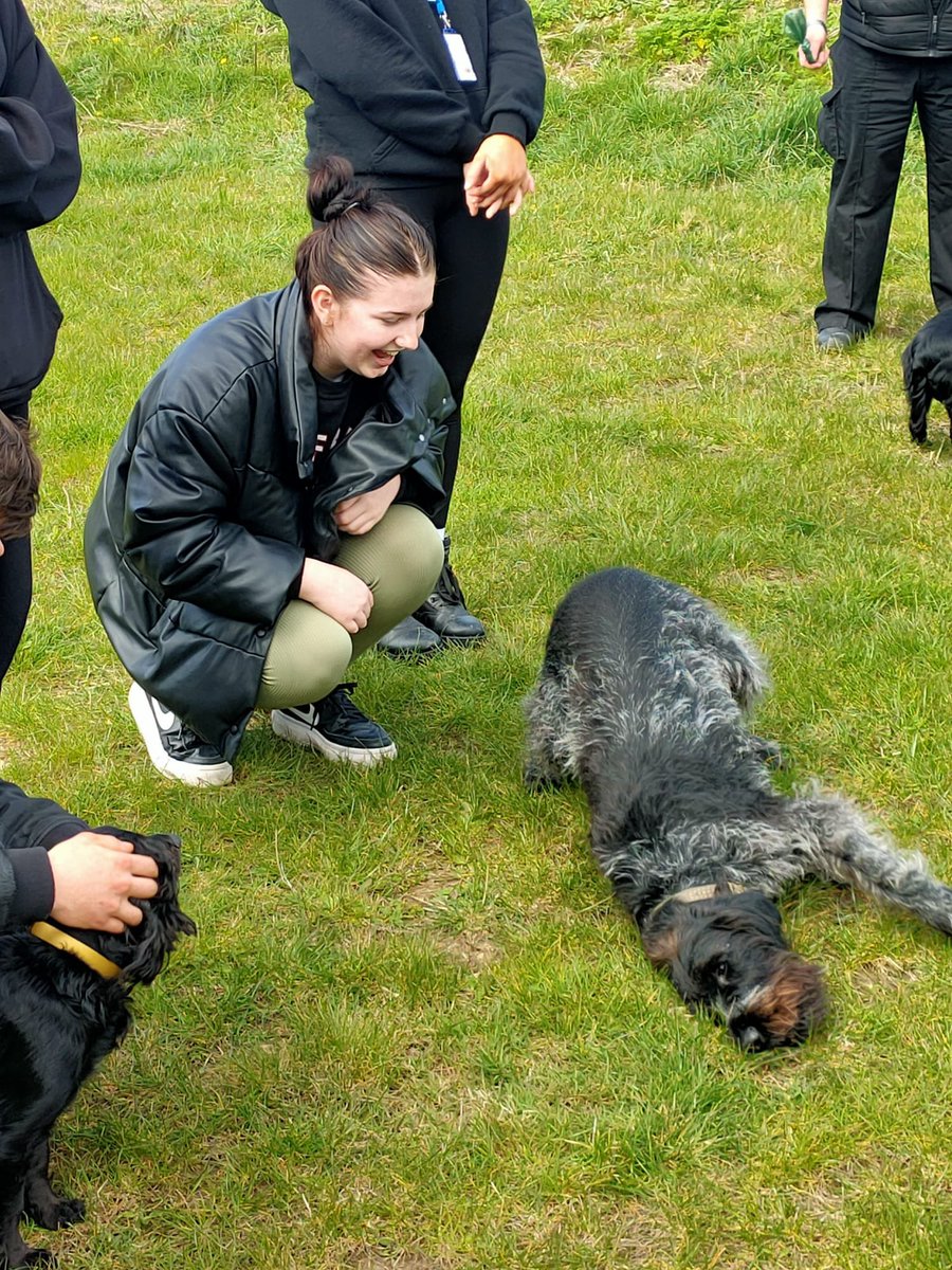 WarksCadets's tweet photo. Great day with ICTS Canine Services, the cadets got play with the dogs and watch them train!! Great day….@NationalVPC https://t.co/D6HOi4sK6o