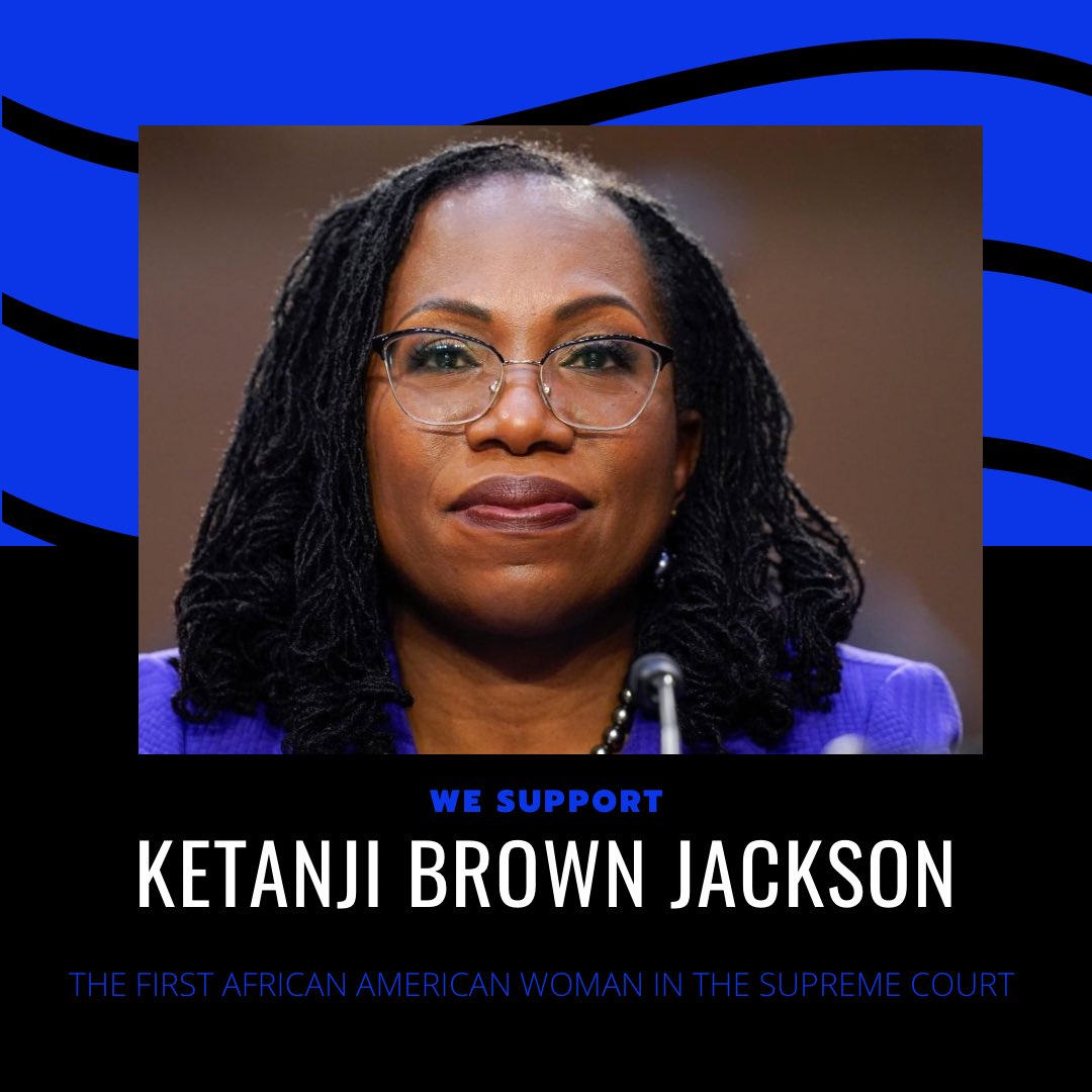naacp_laycd's tweet photo. Another win for the black community! Congrats Ketanji Brown Jackson! https://t.co/ynclqnER4L
