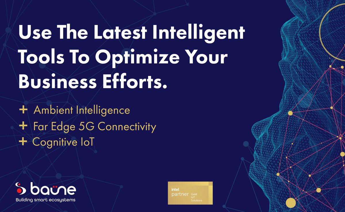 Through cognitive technology #baune allows business to reach larger markets and improve enterprise operations. Provide your customers with advanced #Ambientintelligence, cognitive #IoT,  #5G connectivity &amp; #TargetedAds in ONE PLATFORM.

Learn more at baune.ca