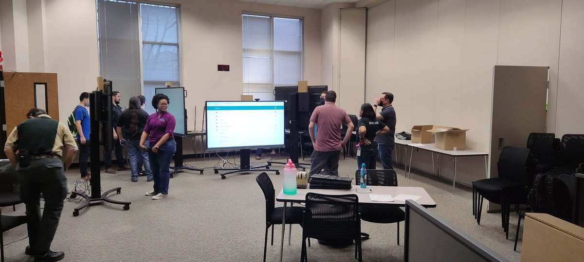 GAllen_Prime's tweet image. It&apos;s GO TIME! The first two campuses in @AliefISD Iare getting their @GetClearTouch  #interactive Displays, mobile stands, PC&apos;s and webcams today! @PrimeSystemsUS #interactdifferently #getcleartouch #primesystems #partnership #whitegloveservice