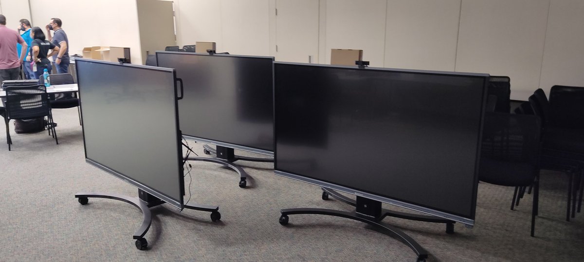 GAllen_Prime's tweet image. It&apos;s GO TIME! The first two campuses in @AliefISD Iare getting their @GetClearTouch  #interactive Displays, mobile stands, PC&apos;s and webcams today! @PrimeSystemsUS #interactdifferently #getcleartouch #primesystems #partnership #whitegloveservice