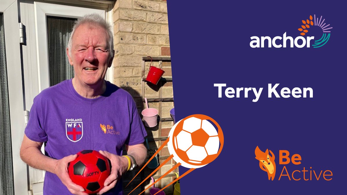 “I enjoy a fair range of movement and challenges in the stuff that I do, but it's good to have a think a bit different and try the footie drills and challenges that @Stulangworthy sets us. It is a lovely group, great fun and characters, fair makes the Tuesday!' @AnchorLaterLife