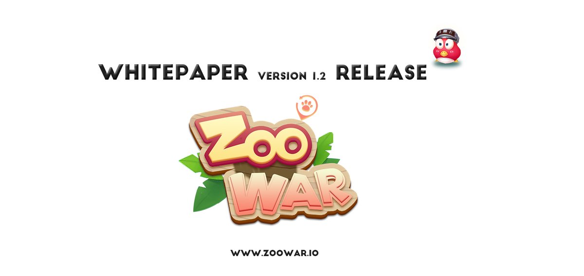 MegamStudio's tweet photo. 🎉Celebrating #ZooWar's WhitePaper release.

🚀5 Whitelist opportunities Giving away！

💕Follow us RT &amp; Like this post.
🎈Join our Telegram.

🔹Click for view Whitepaper ：https://t.co/rpdgqxpesN
🔹Click for WL Bonus：https://t.co/jS7YBqfXav
More info https://t.co/iY5WWxTrGk https://t.co/0VbGl04gSv
