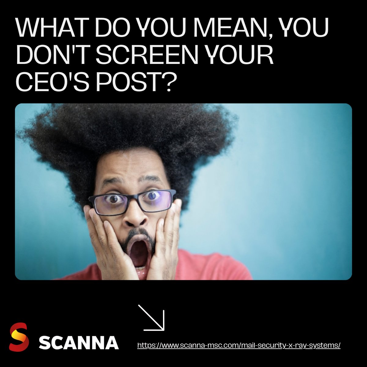 Office and home delivered mail can contain hazards unknown to the recipient. Adopting a routine mailscreening process can detect hidden threats before they become a problem. Need help? Contact Scanna on info@scanna-msc.com
#mailroom #xrayinspection #security