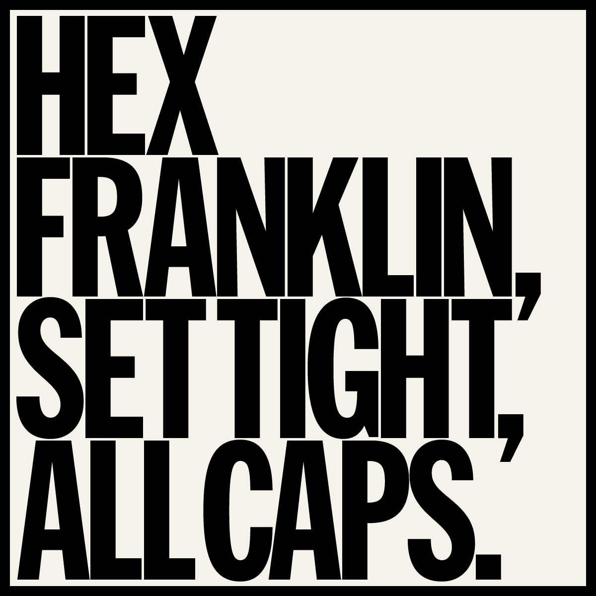 HEXprojects's tweet photo. 🚀NEW FONT RELEASE🚀

HEX Franklin is the digital version of Franklin Gothic and its lighter-weight siblings I always wished existed. Version 0.1 has 20 styles (4 widths × 5 weights) plus a variable font version.

Available at @futurefonts with a discount:
https://t.co/ouYKEjnL2V https://t.co/KGPgiFltfo