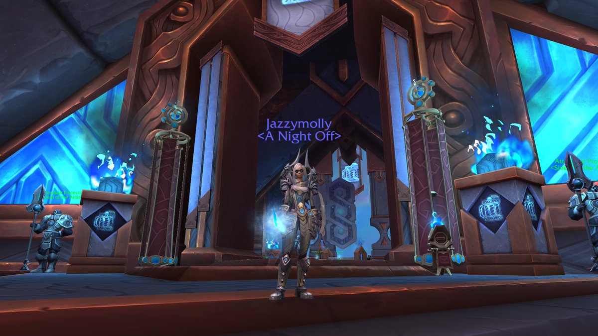 JazzyMolly4's tweet photo. Prot Pally in a four piece ๐ #anightoff #forthehorde #warcraft https://t.co/D6YhFHCt0s