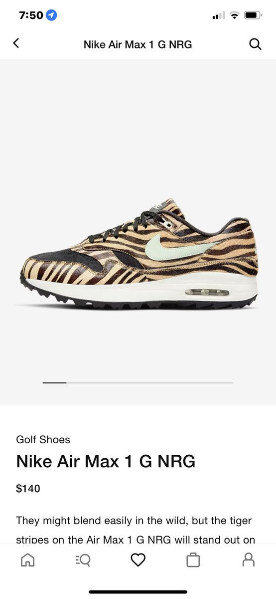 Cool_Mo45's tweet photo. You seen how I do…. an now we got another 1 - LITERALLY. ⛳️ 🏌🏾‍♂️Air Max 1 G/Animal Pack (this was the one I HAD to get) pickup secured! 📦 🐆 …feelin majorly blessed 🥹 ThankYou @nikestore @LexxDaTurtle @CoachTBriggs @twotimesprime @Solesearching5 @deezle148 #OGstayFly https://t.co/i1Gl45QQvK