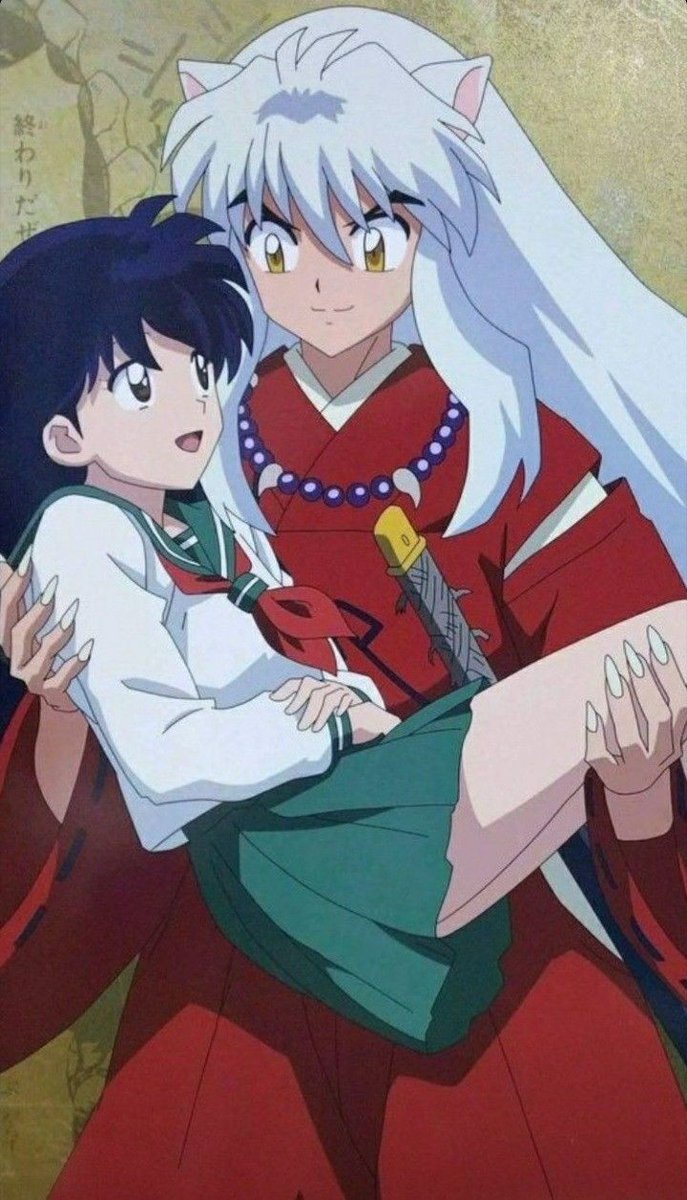CRIMSONPEARL7's tweet photo. inuyasha holding kagome like this >>>> https://t.co/NWHRKAjQpe