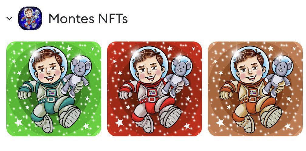 MontesNfts's tweet photo. These 3 sold last night! Only 4 remaining #getyours #selling #nft #eth #bequick https://t.co/qN0nHsLEpV