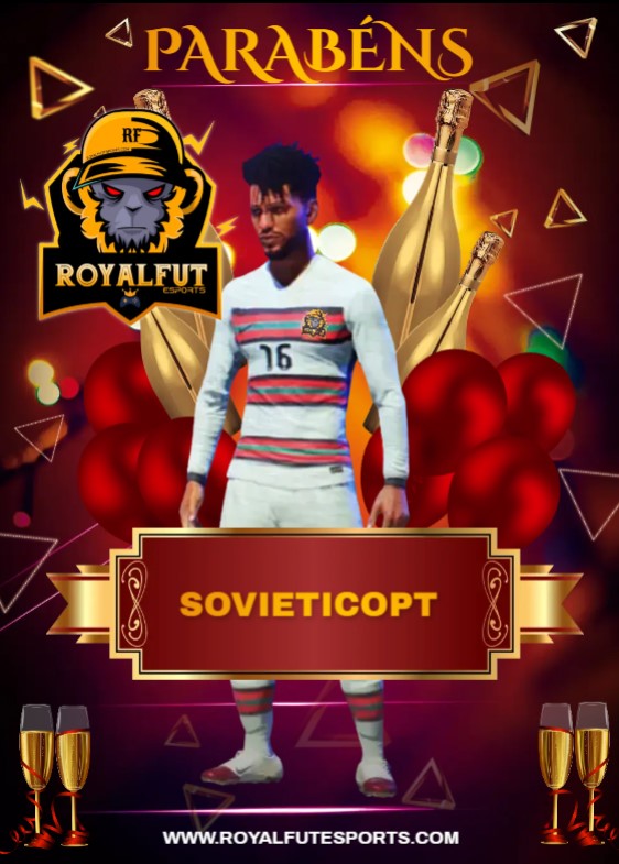 Hoje é um dia especial para o nosso jogador!! Tudo de bom e que continues a brilhar nos relvados 👍 Parabéns!

#royalfut
#royalfutesports