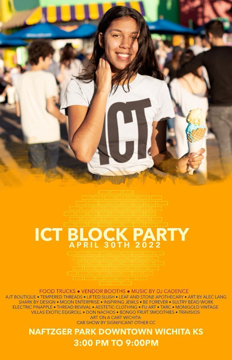 DownToEarthCoKs's tweet photo. Join us April 30th at ICT Block Party! https://t.co/XysCAhUYuI