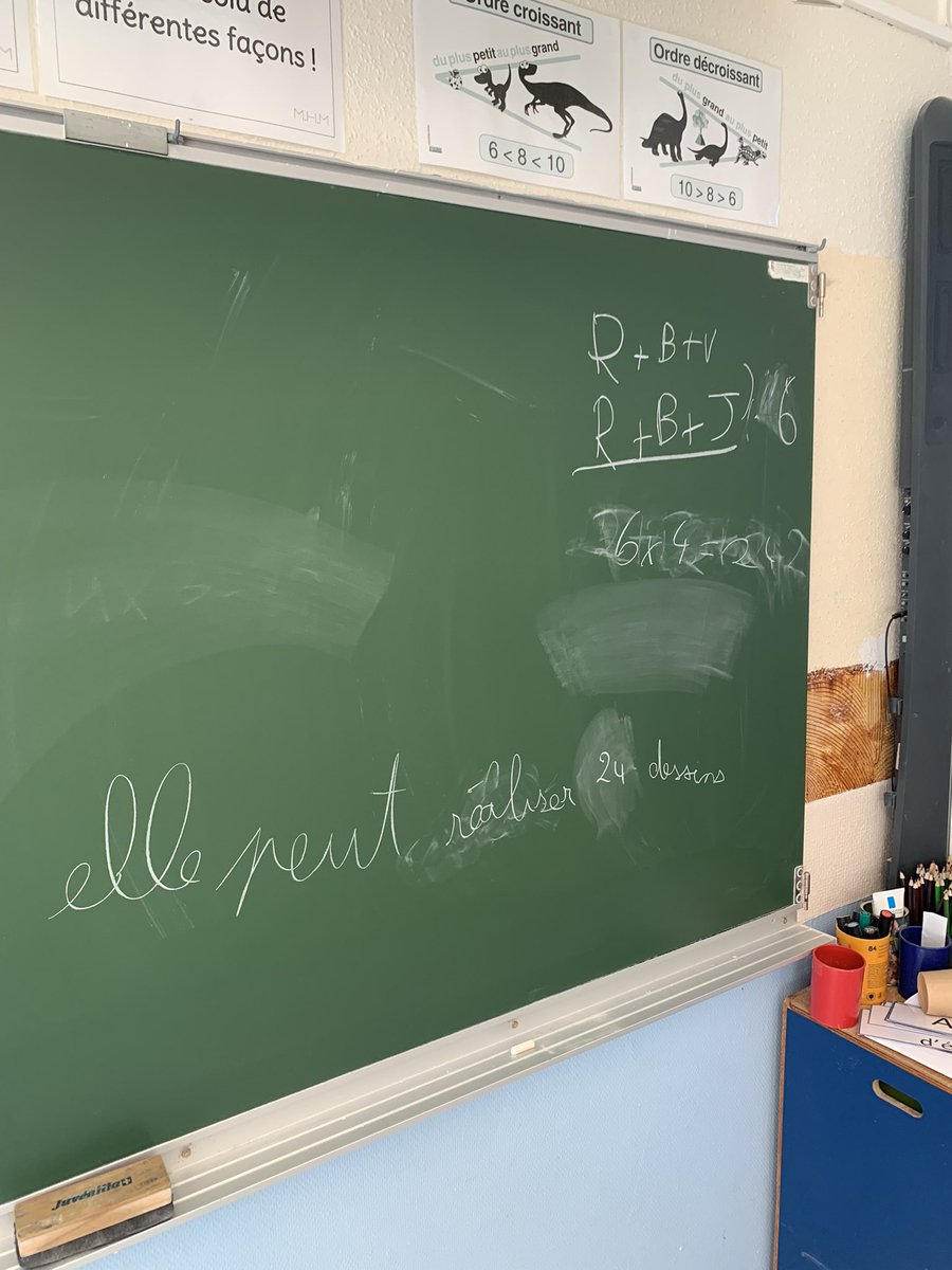 fenezcm1cm2's tweet photo. @DefiEurekaMaths nous pensons que Zoé peut réaliser 24 coloriages différents. https://t.co/2V4KOaYUAZ