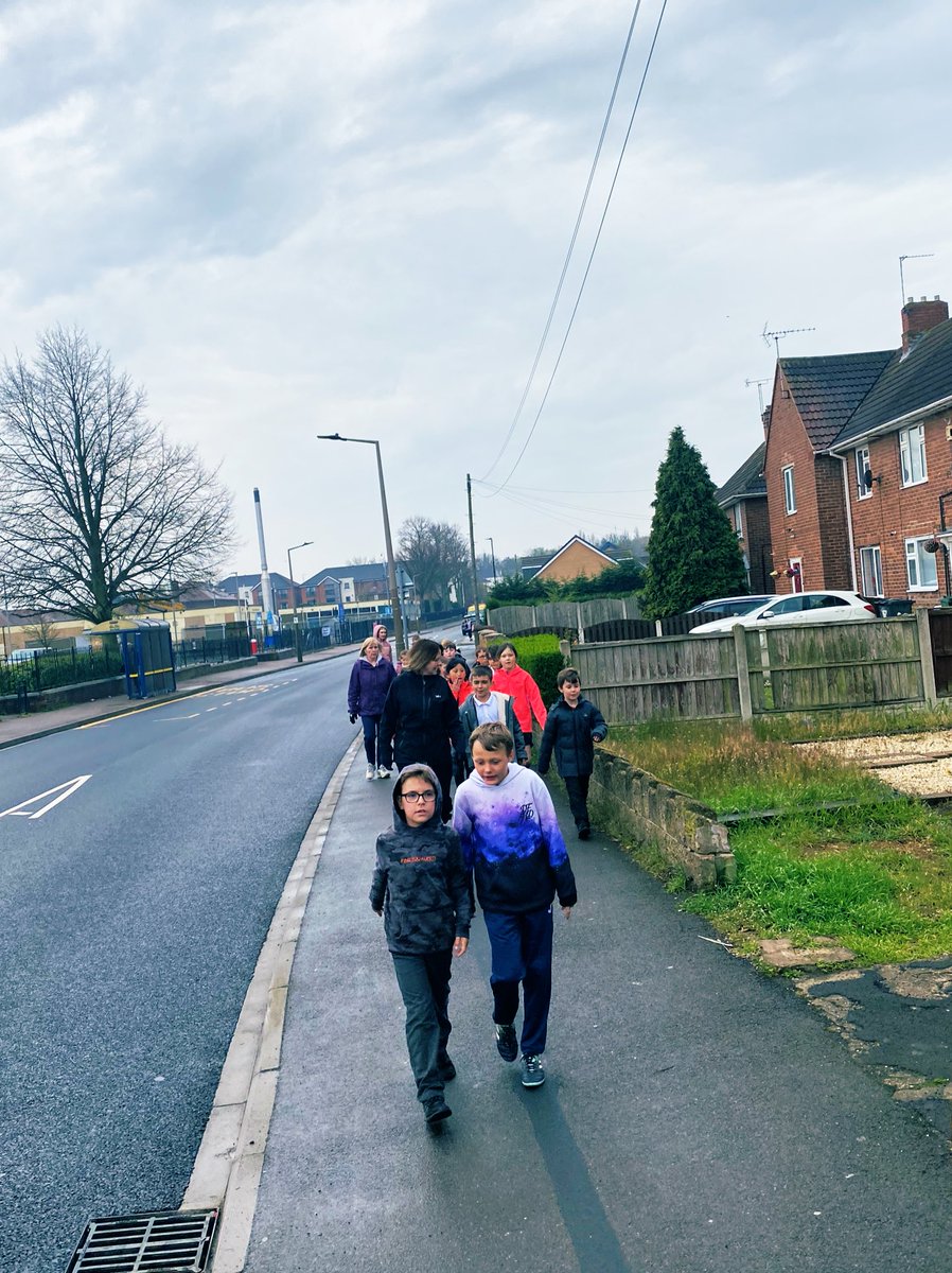 MrsP_OLOS's tweet photo. Sycamore Class joined Mrs T and I on our 5km challenge today! They were all amazing, and had lots of fun!☺️ A HUGE thank you to all who have sponsored us so far … we are so pleased to have finished it in style with them!! @olos_armthorpe @CAFOD https://t.co/ADD0e3pnsB