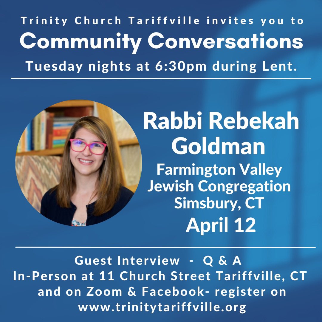 TrinityTville's tweet photo. Tonight’s Creative Conversation! #tariffville #simsbury https://t.co/kQAm6j4jqt