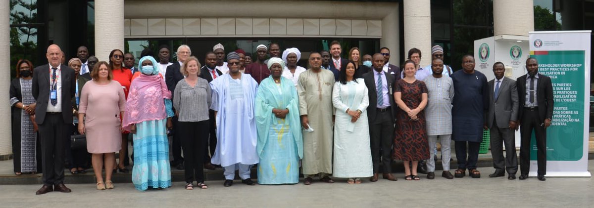 Amb_MNuhu's tweet photo. I participated in the @ecowas_cedeao, @UKinNigeria and @UNDPAfrica joint stakeholders workshop on best practices for #stabilization in West Africa, today in #Abuja. The @lcbc_cblt affirmed commitment to joint initiatives to improve the living conditions of people of the region. https://t.co/LSmMfEtxA6