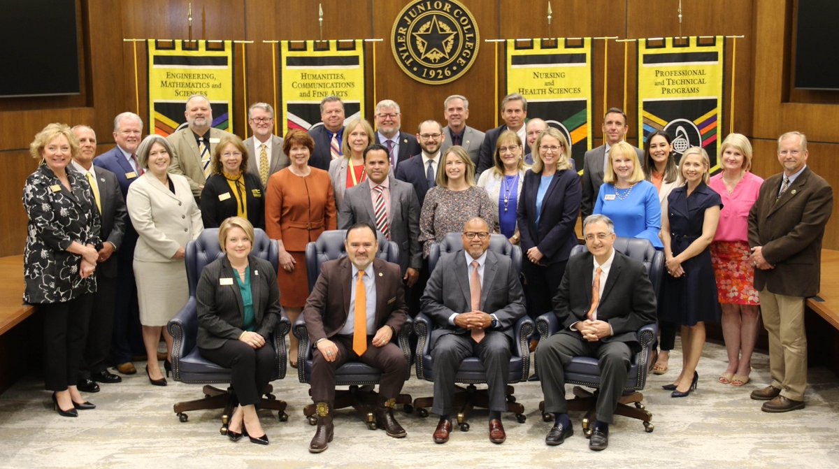 TylerJrCollege's tweet photo. Presidents and provosts of TJC and UT Tyler signed an articulation agreement Monday that allows TJC students to seamlessly transfer to UT Tyler to complete baccalaureate degrees in multiple fields of study.
Read the complete story here: https://t.co/ystL3Kfzxt #TJC #uttyler https://t.co/CuLdR0Qowv
