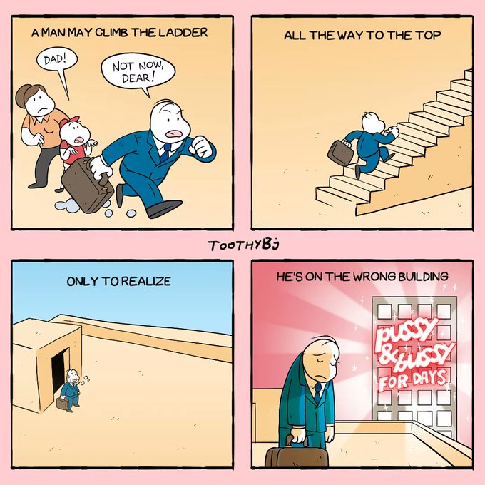 Highbrow &amp; motivational comic 