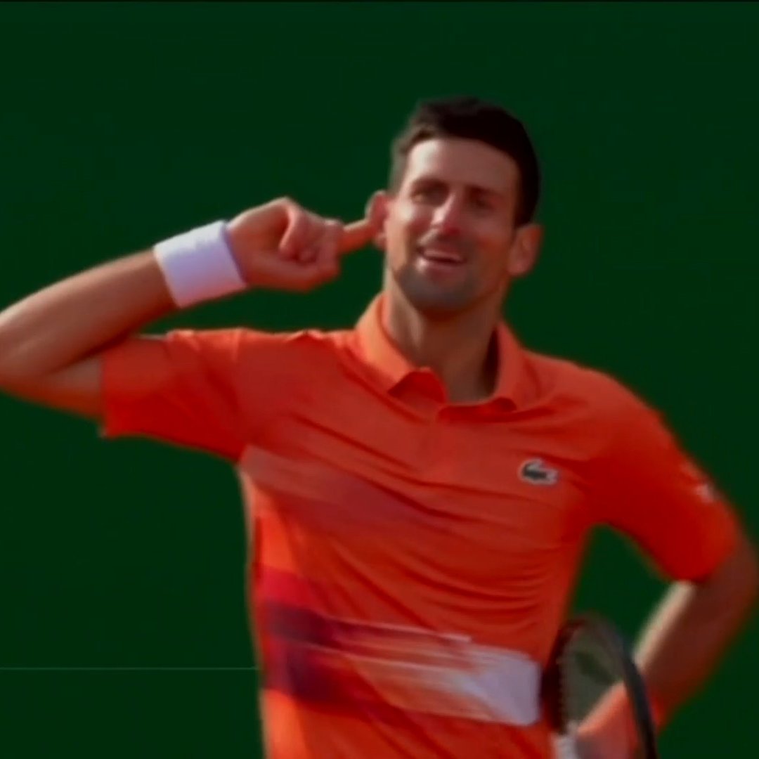 usopen's tweet photo. Novak Djokovic is back on a tennis court. https://t.co/NAmNBPQnaW