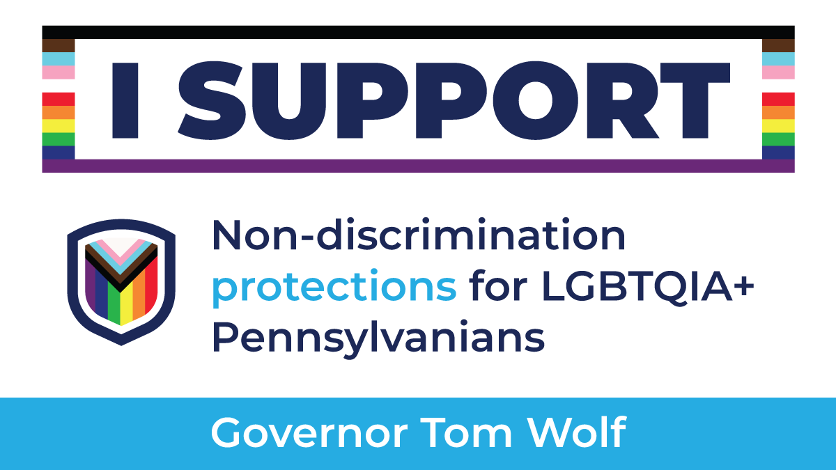 As states across the country push transphobic legislation, some Republicans in the General Assembly are wasting time attempting the same in Pennsylvania.

It won't get past my desk.

Let's enhance protections for LGBTQ+ Pennsylvanians instead. Send me the bipartisan Fairness Act.