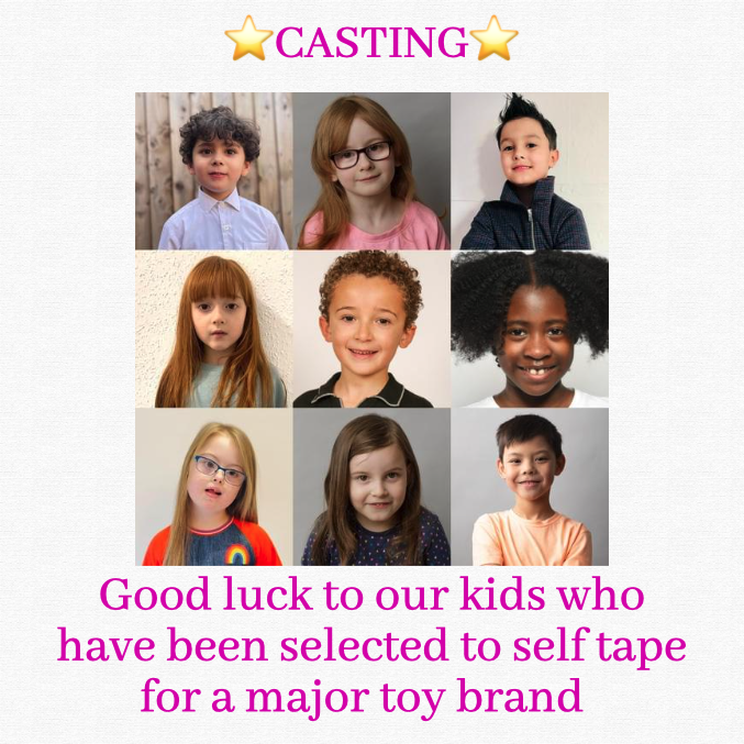 lacaramodels's tweet image. Good luck to all our kids from today!
 #childmodelling #teamlacara #goodluck🍀 #fingerscrossed #modelling #Shortlisted
